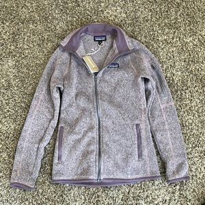 NWT Patagonia Better Sweater Fleece Jacket in Hazy Purple